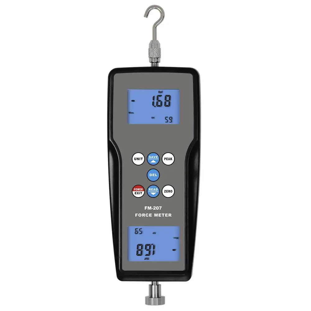 

Pull Push Force Gauge Digital Force Meter 98N Dynamometer FM-207-10K