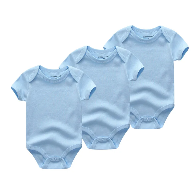 3 шт./партия для новорожденных мальчиков и девочек с коротким рукавом, детский комбинезон хлопок, комплекты для девочек pudcoco, одежда для маленьких девочек - Цвет: baby boy bodysuits15