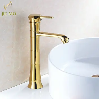 

Free Shipping Deck Mounted Brass Hot and Cold Basin Faucet Chrome Finished Single Handle Bathroom Vanity Faucet BF-5555