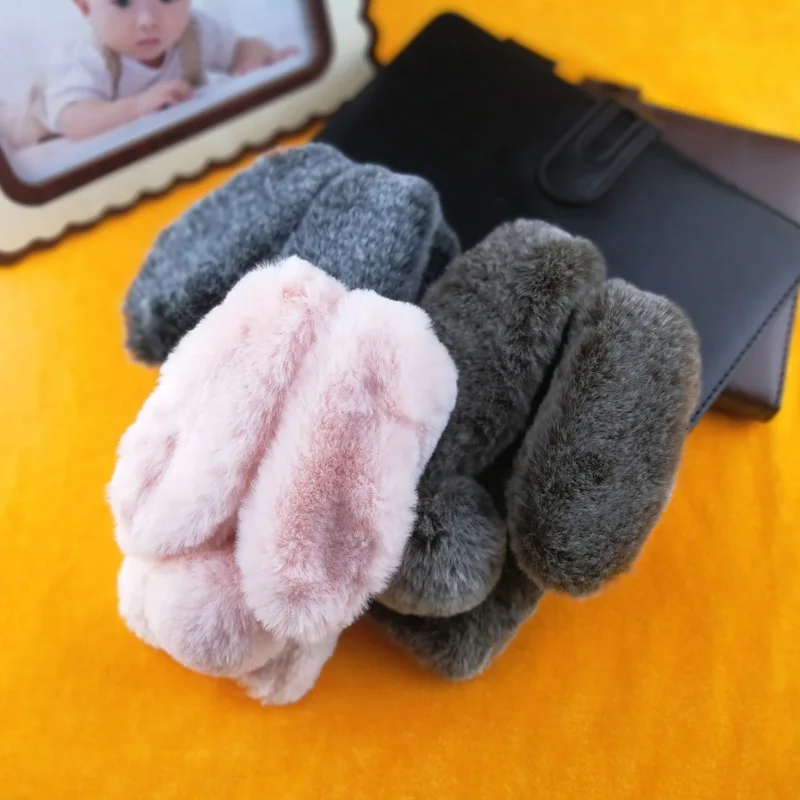 

Geruide Rabbit Ear Fur Case For Samsung J8 J7 J6 J3 J2 PRO 2018 Soft Fluffy Rabbit Cover For Galaxy J Series J4 2018 Euro Cases