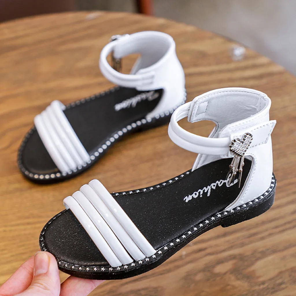 

Baby Kids Fashion Roman Shoes Children Boys Girls Summer Casual Sandals Shoes quality girls sandals princess summer shoes girls