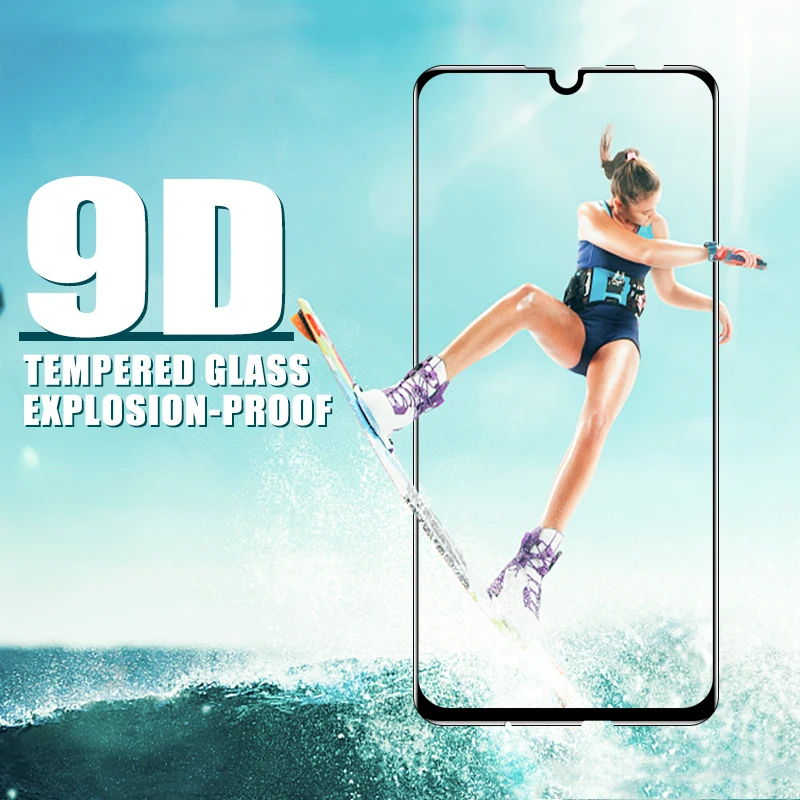 9D закаленное Стекло на samsung Galaxy A10 A20 A30 A40 A50 A60 A70 A80 A90 A7 Экран протектор M10 M20 M30 защитная пленка