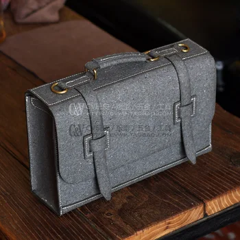 

[B-064] DIY handmade leather art box shipping package paper drawings DIY Leather bag pattern DIY Leather Bag Paper Drawings
