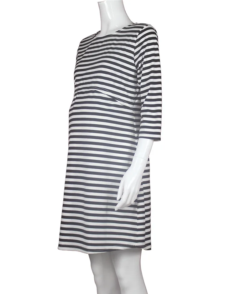 Spring summer maternity clothes maternity dresses pregnancy clothes for Pregnant Women nursing dress Breastfeeding Dresses (18)