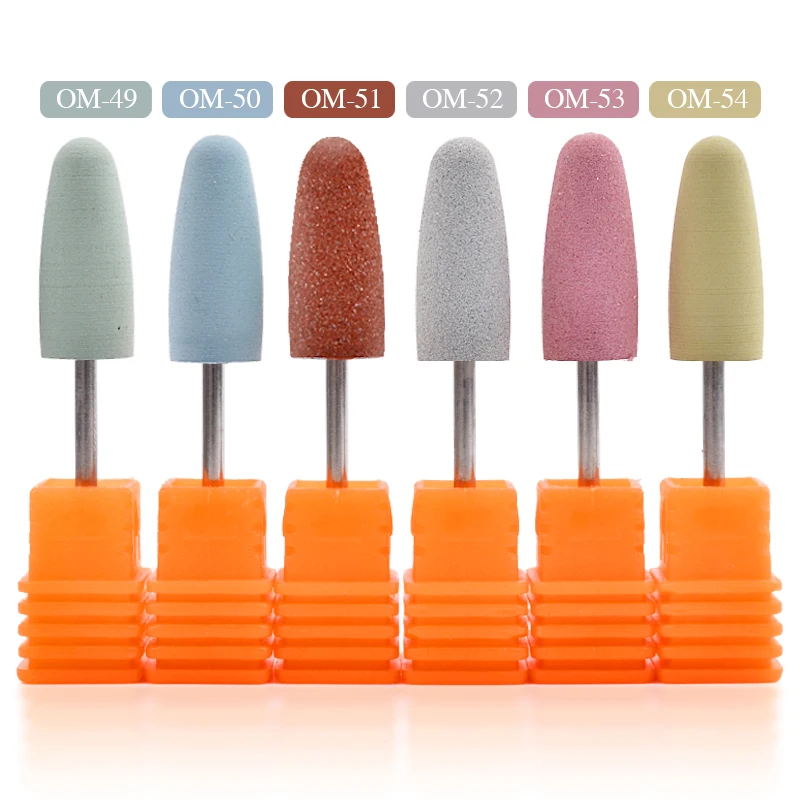 

1 Pcs Silicone Nail Art Sanding Drill Bits Electric Machine Replacement Manicure Pedicure Gel Polish Removal Files Nail Tool