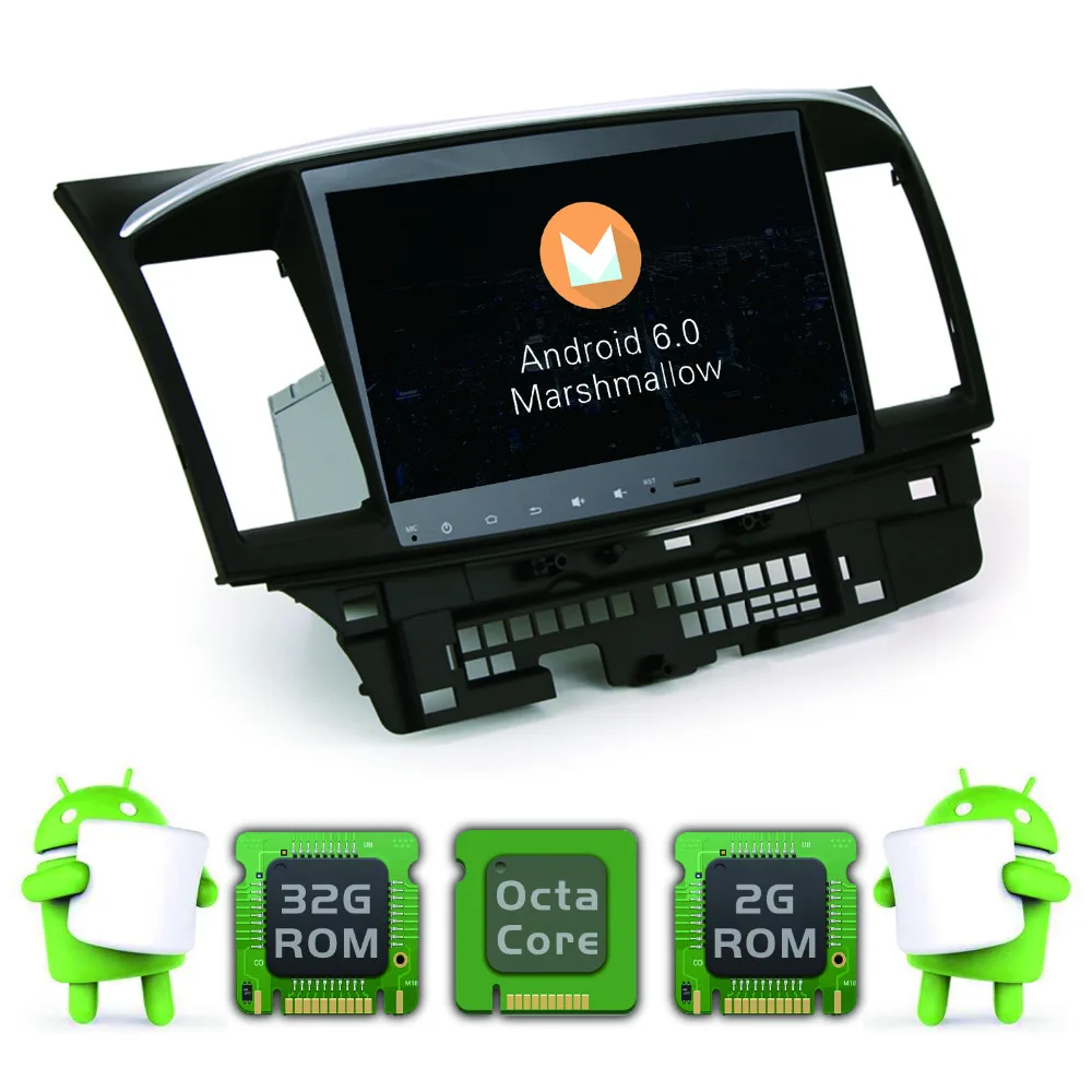Flash Deal Dasaita 10.2" Android 6.0 Octa Core Car DVD GPS player for Mitsubishi Lancer 10 EVO Stereo Auto Radio Head unit Multimedia 2 Flash Deal Dasaita 10.2" Android 6.0 Octa Core Car DVD GPS player for Mitsubishi Lancer 10 EVO Stereo Auto Radio Head unit Multimedia 2