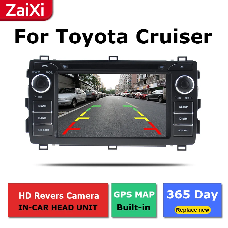 Excellent 2 Din Android radio bluetooth GPS Navigation wifi Stereo video For Toyota FJ Cruiser 2006~2018 Car Multimedia Player 5
