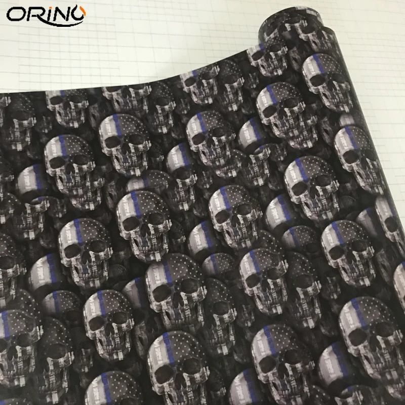 Skull Sticker Vinyl Wrap-4