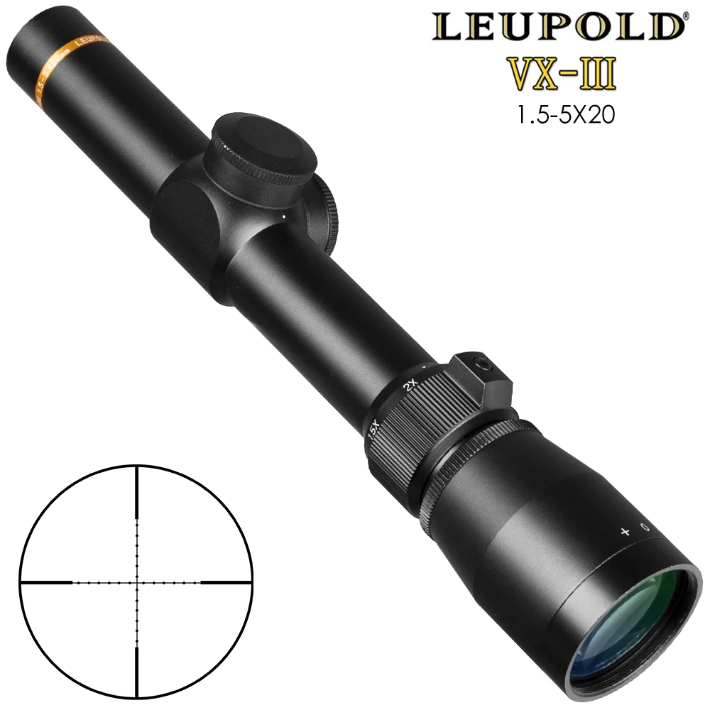 LEUPOLD 1.5 5X20 Mil dot Riflescopes Rifle Hunting Scope