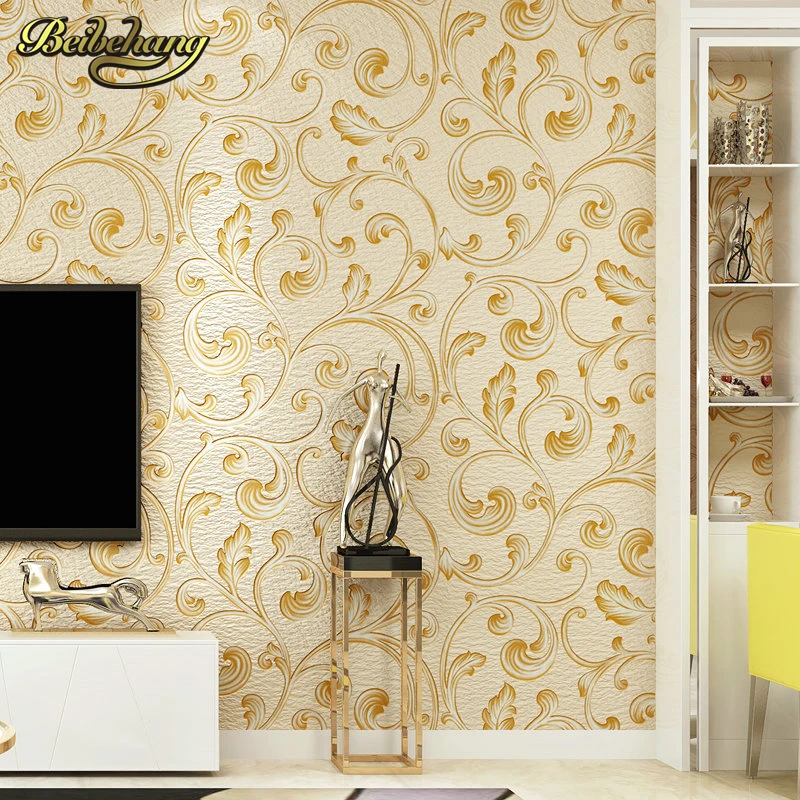 beibehang papel de parede 3d Deer skin floral lotus flower wallpaper roll wall paper Living Room flooring wall papers home decor butterfly floral wall hanging home decor tapestry
