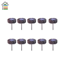 Sanding Sandpaper Flap Wheel Disc Set 80 Grit For Dremel Wood Grinding Polishing Rotary Tools Accessories