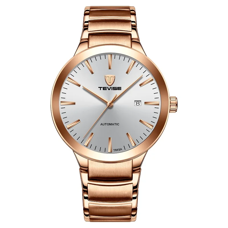 TEVISE Mens Watches Top Brand Luxury Simple Automatic Watch Man Date Waterproof Mechanical Wristwatches T845A Dropshipping 2019 (18)