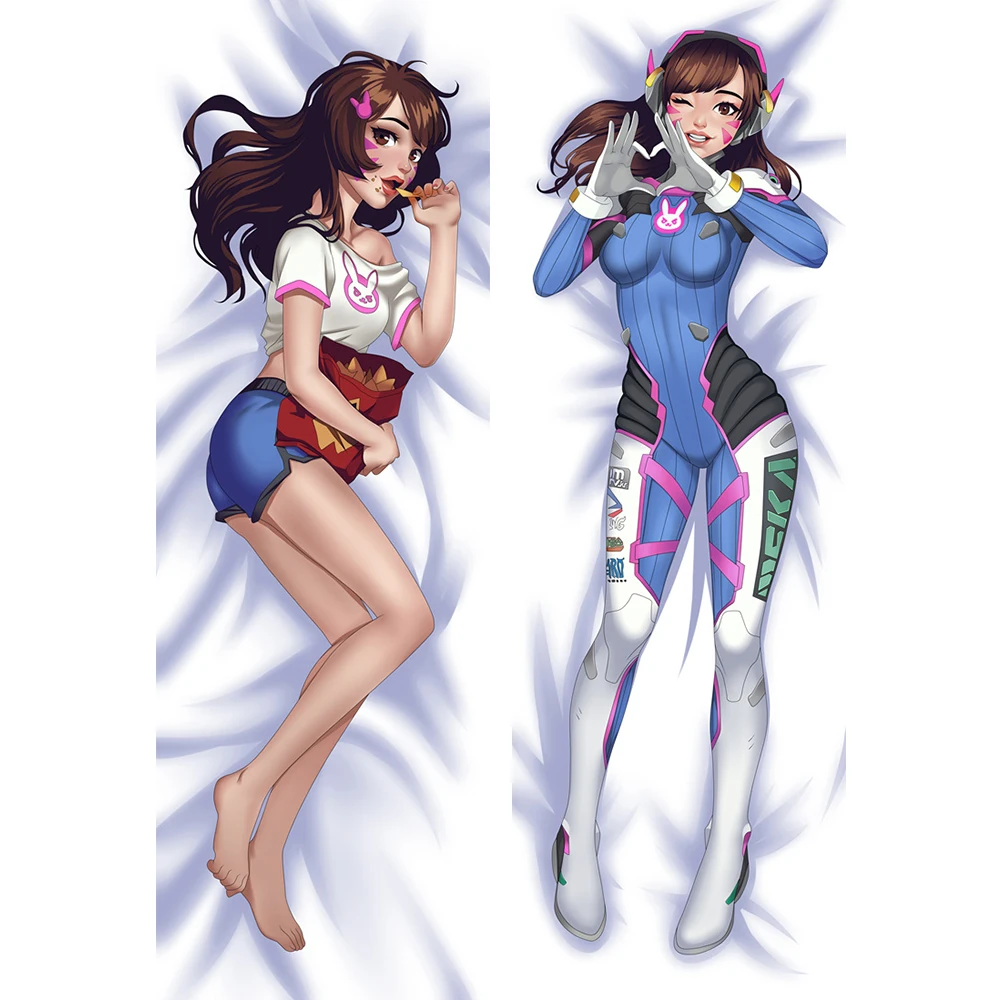 Аниме JK игра Hana Song D. Va Dakimakura наволочка для тела чехол Dva Hug Чехол для подушки Декор для дома