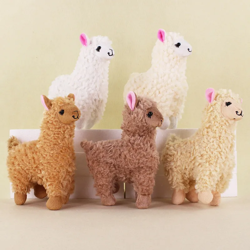 Розничная, 20 пар~ 23 см плюшевая Alpacasso игрушки куклы каваи овечка плюшевая игрушка альпака мягкие игрушки/животные для детей Рождественский подарок