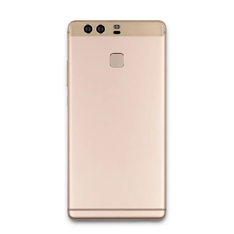 Sinbeda Задняя стеклянная задняя крышка корпуса для HUAWEI P9 задняя крышка корпуса задняя батарея корпус двери+ Боковая кнопка+ объектив P9 P 9