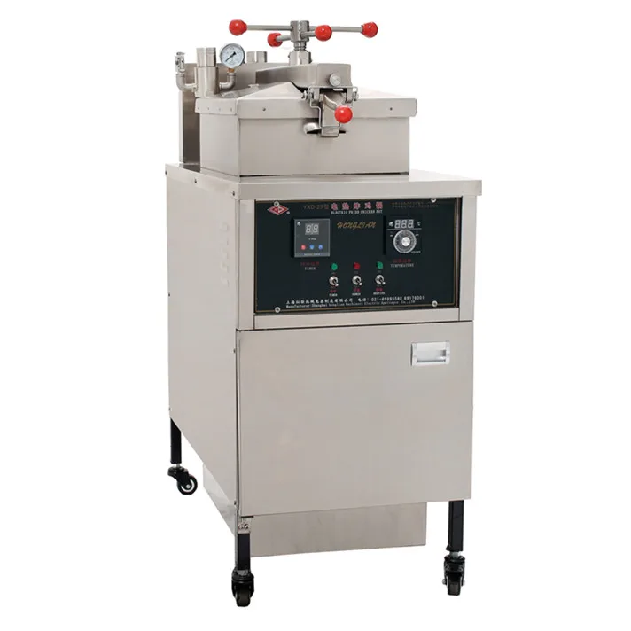 

25L Good Quality Electric Fried Duck Fryer Deep chicken Pressure Fryer frying Machine with oil pump