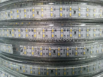 

High Quality Double Row Waterproof IP67 110V 220V flexible 2835 led strip super brightness