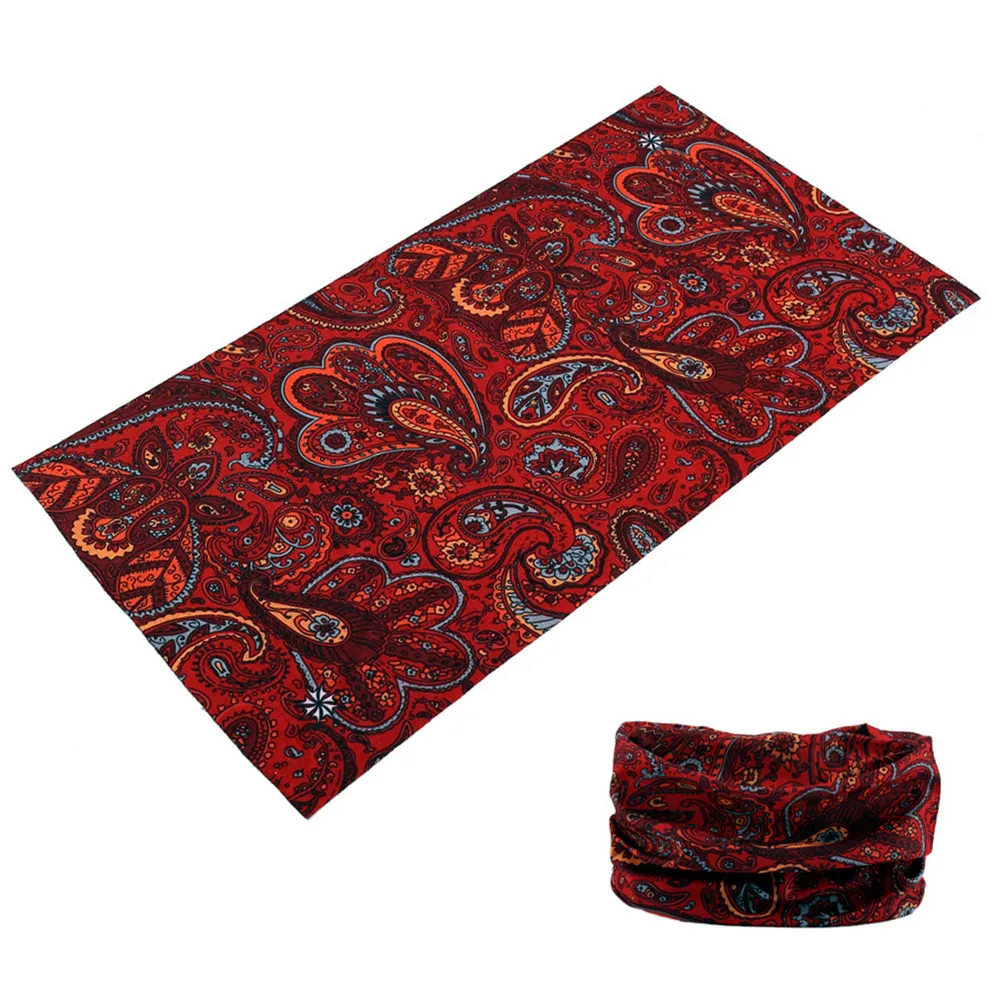

Gradient Color Multi Use Running Cycling Bandana Quick Drying Elastic Headscarf Magic Headband Women Men Face Shield Mask