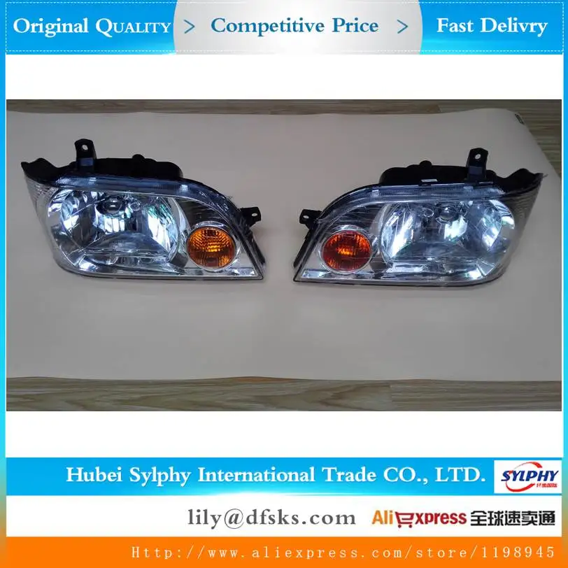 

DFM DFSK Dongfeng Sokon Mini Bus Truck Van Cargo Front Lamp Headlamp. L & R
