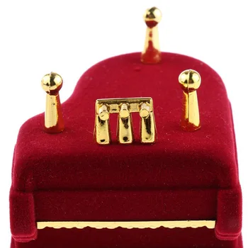

Velvet Piano Ring Box Earring Pendant Jewelry Treasure Wedding Gift