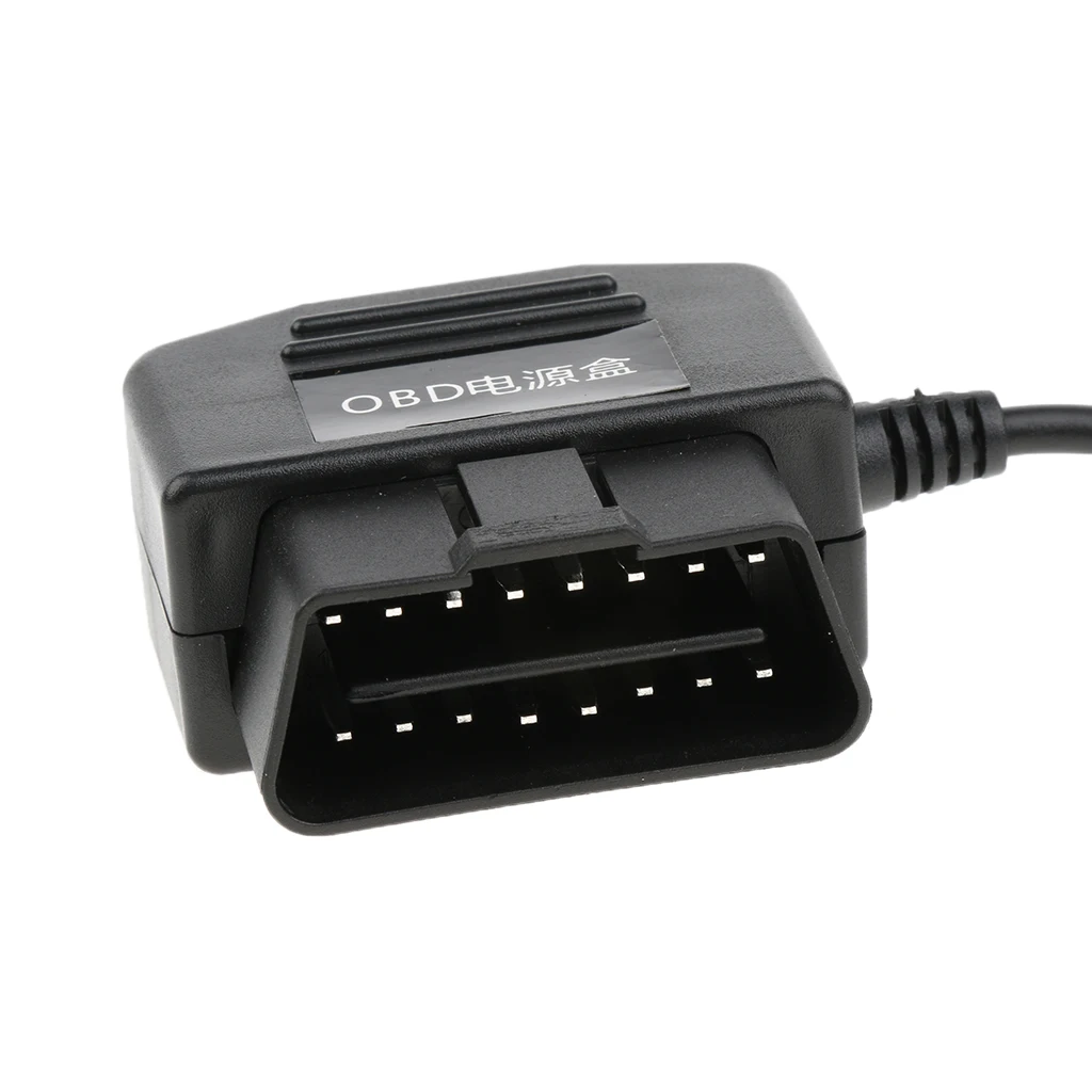 12 V/36 V до 5 V/2A автомобильный видеорегистратор комплект жестких дисков Micro USB головы OBD понижающий кабель DVR gps 3,5 метров