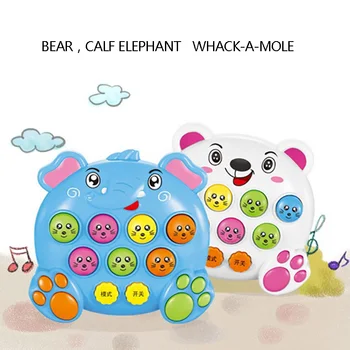 

Baby Play Knock Hit Hamster Game Kids Developmental Music Toys Children Gift Early Educational instrumentos musicais
