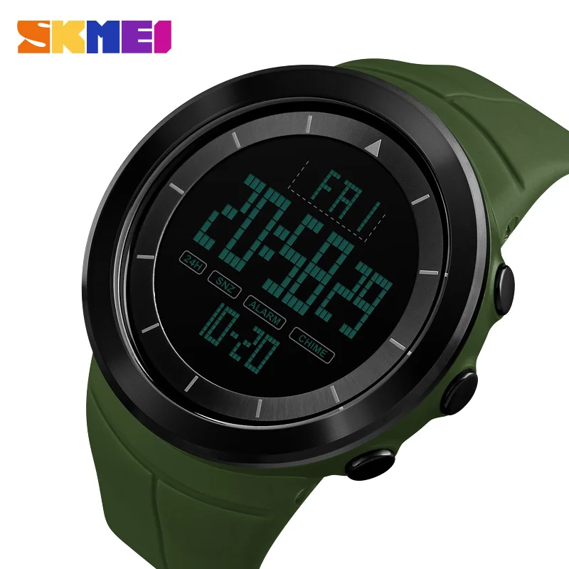 

SKMEI New Fashion Sports Men Watches Outdoor Waterproof Chrono Digital Alarm Clock Double Military Wrist Watch Relogio Masculino