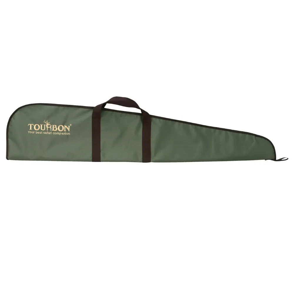 Tourbon Hunting Gun Accessories Rifle Slip Gun Case Durable Padded Gun Bag Protection Cover Zipper 124cm Tourbon Hunting Gun Accessories Rifle Slip Gun Case Durable Padded Gun Bag Protection Cover Zipper 124cm