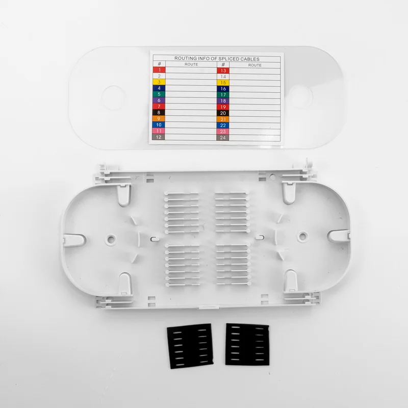 24 жильный лоток для оптоволоконного сращивания FTTH защитная коробка