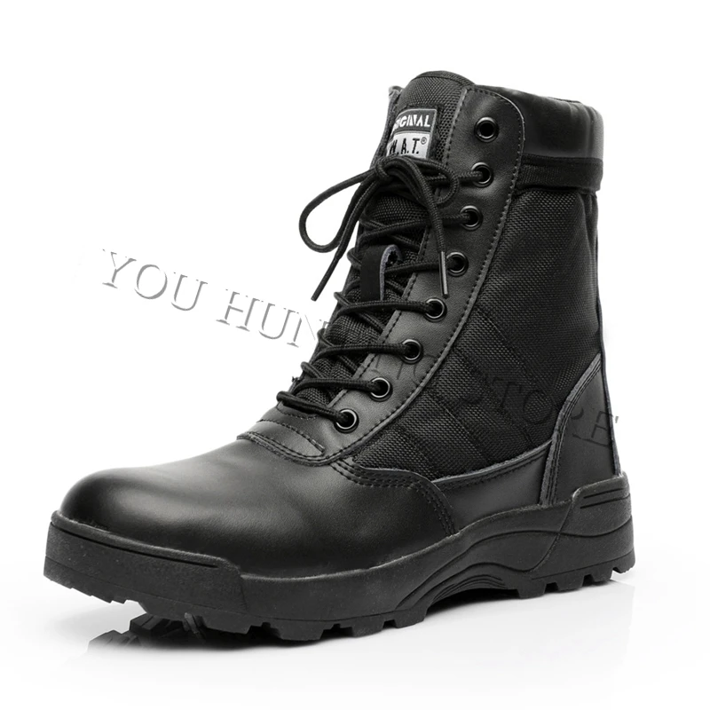 New High Quality Men's Lightweight Tactical Military Boots Combat Shoes