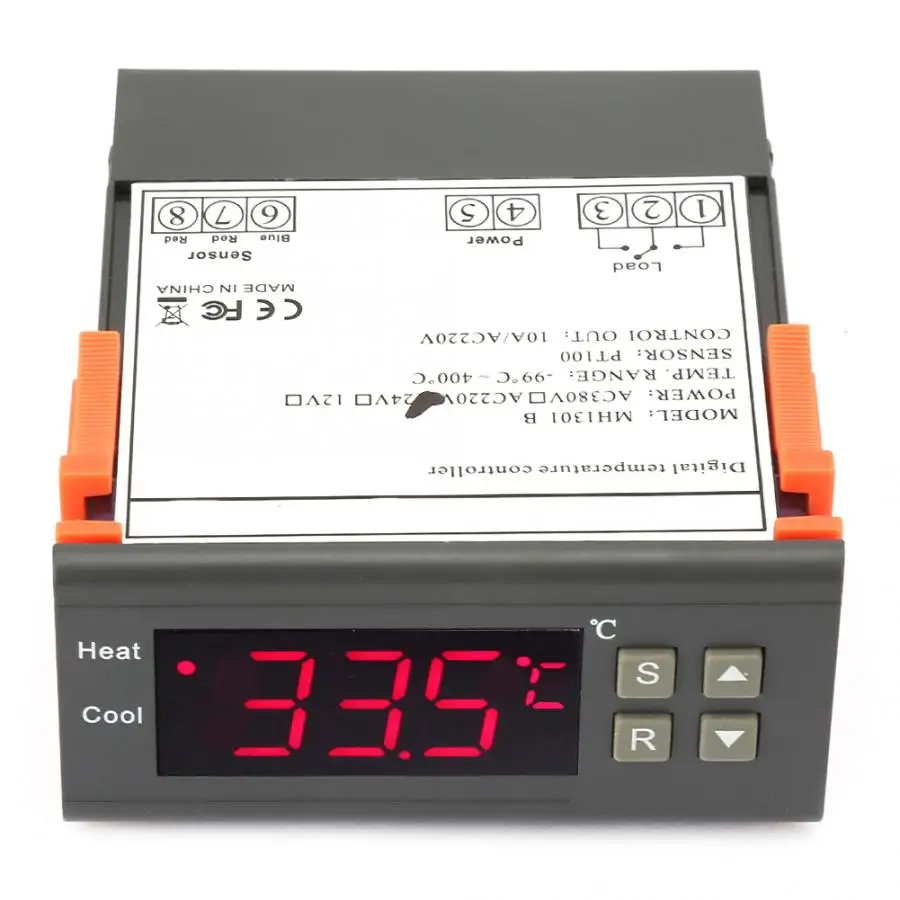 

MH1301B Microcomputer Temperature Controller Digital Thermostat Adjustable Electronic Switch