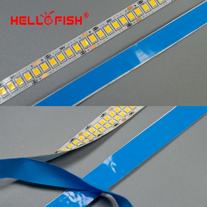 Светодиодная лента 24 В 2835 SMD 1200 2400 LED s Диодная гибкая печатная плата освещение 12