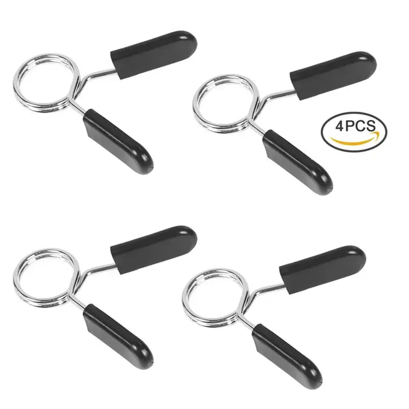 RUNACC Barbell Spring Clips Stainless Steel Spring Clip Collars Durable