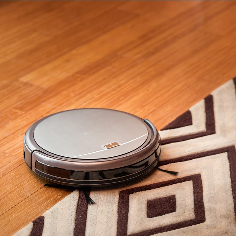 ILIFE A4s Robot Vacuum Cleaner with Anti-collision Anti-fall Auto Charge for Thin Carpet and Floor