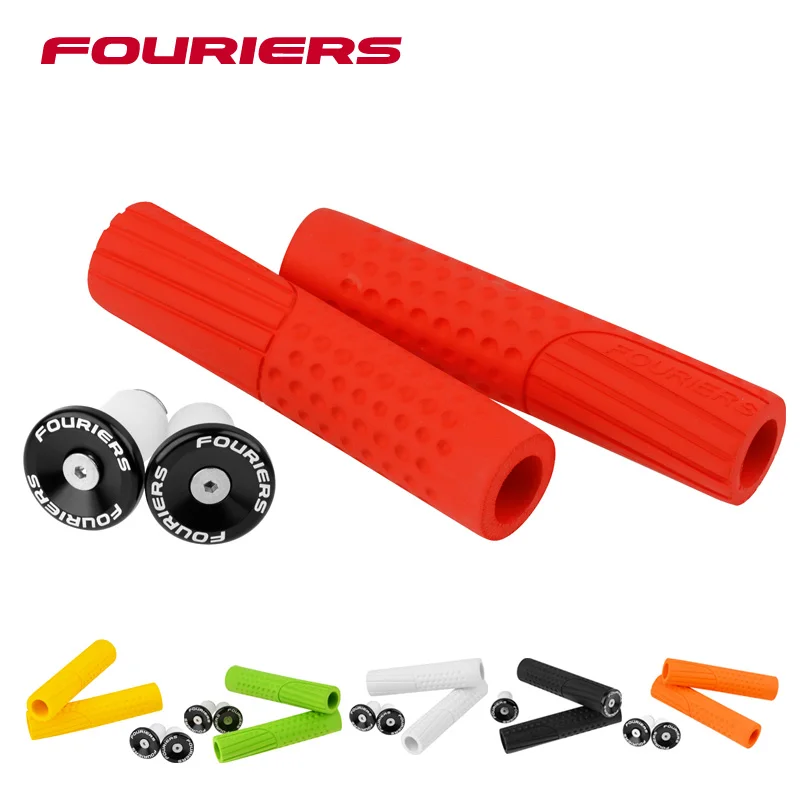 FOURIERS GP S001 bicycle Silicone Rubber foam grips 30mmx130mm for