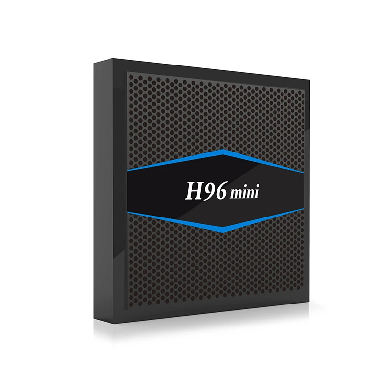 10 шт./лот H96 мини 4K 2 4G 5GHz Wifi Bluetooth телеприставка Смарт ТВ коробка android 7 1 Amlogic S905W