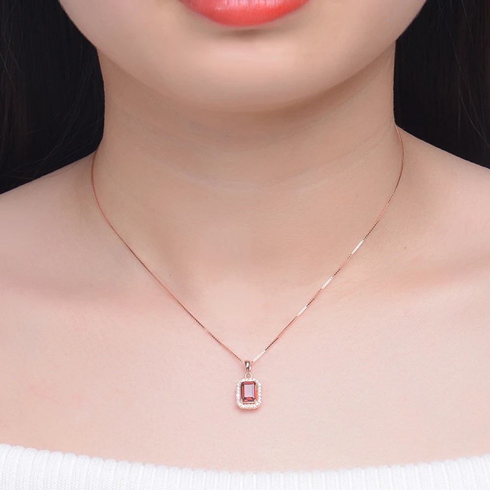 Женский ювелирный комплект из серебра 925 пробы с гранатом|jewelry sets|fine jewelryjewelry sets red |