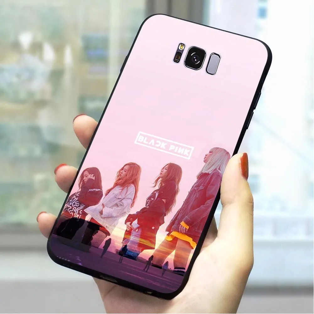 

k-pop BLACKPINK Soft TPU Cover for Samsung Galaxy A50 Phone Case for A70 A3 A5 2016 A6 2017 A7 2018 A8 A9 A10 A20 A30 A40