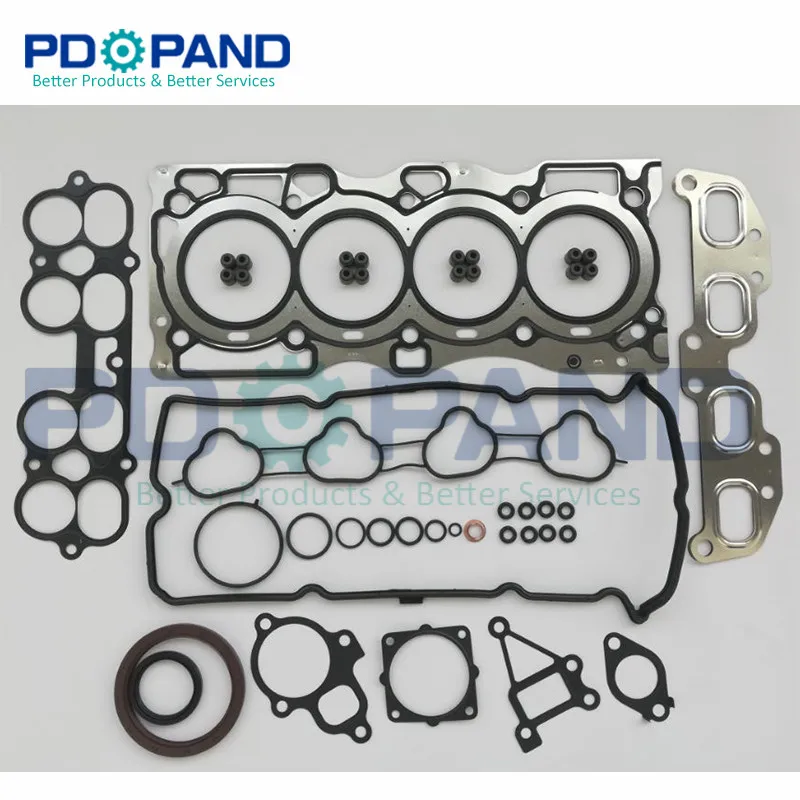 

QR20 QR20DE Full Engine Rebuild Gasket Set for Nissan X-TRAIL T30 Primera P12E Teana J31 2.0L A0101-8H725