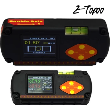 

Dual Axis Digital Protractor level Inclinometer Measuring Angle ruler biax rechargable magnetic level box 0.1 degree