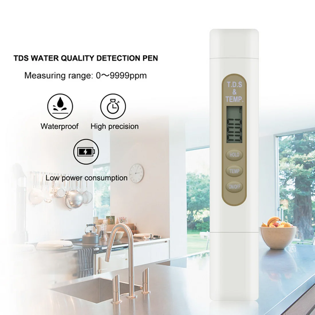 

Portable High Accurate LCD Tester Water Quality Meter Tester Pen Water Measurement Tools