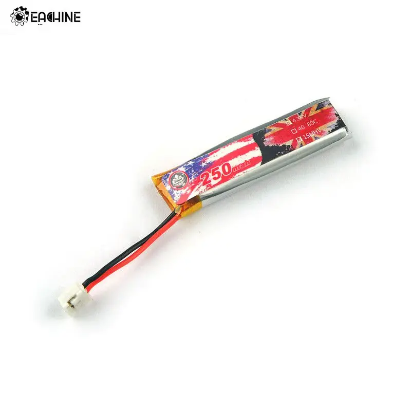 

Eachine US65 UK65 Spare Part 3.8V 250mAh 40C/80C Rechargeable Lipo Battery