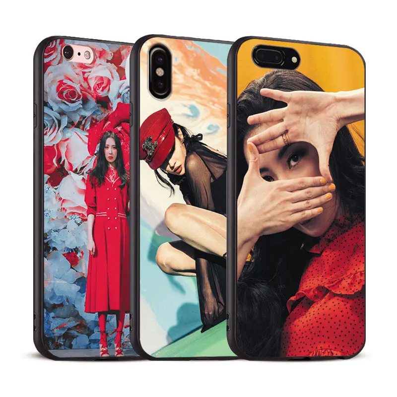

Sunmi LEE Kpop Girl Tpu Soft Silicone Phone Case Cover Shell For Apple iPhone X 8Plus 8 7Plus 7 6SPlus 6s 6Plus 6 Se 5s 5