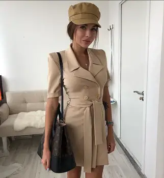 

2 Colors OL Dress Elegant Women Fashion Evening Celebrity Party Dresses Sexy Mini Short Sleeve