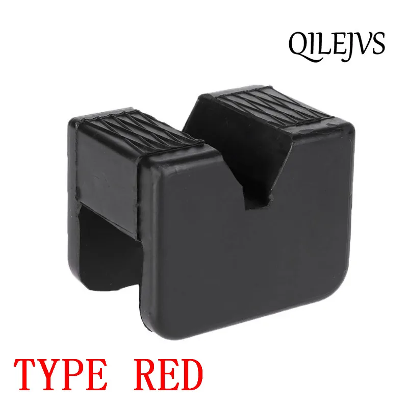 

Square Universal Slotted Frame Rail Floor Jack Guard Adapter Pad Vehicle Repair