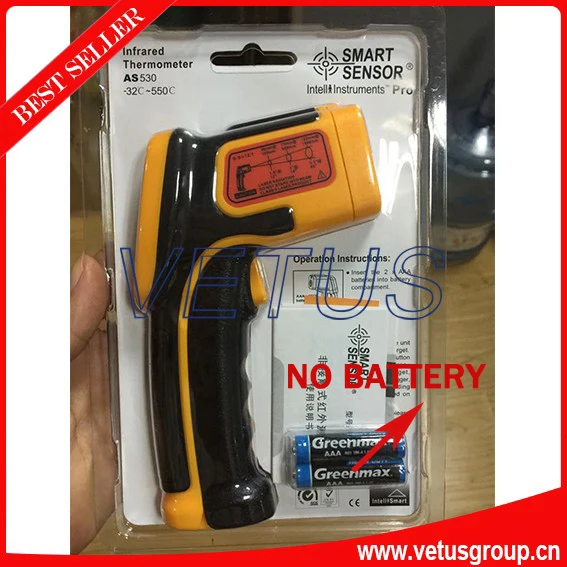 AS530 Industrial oven thermometer with GUN type Infrared Thermometer | Инструменты