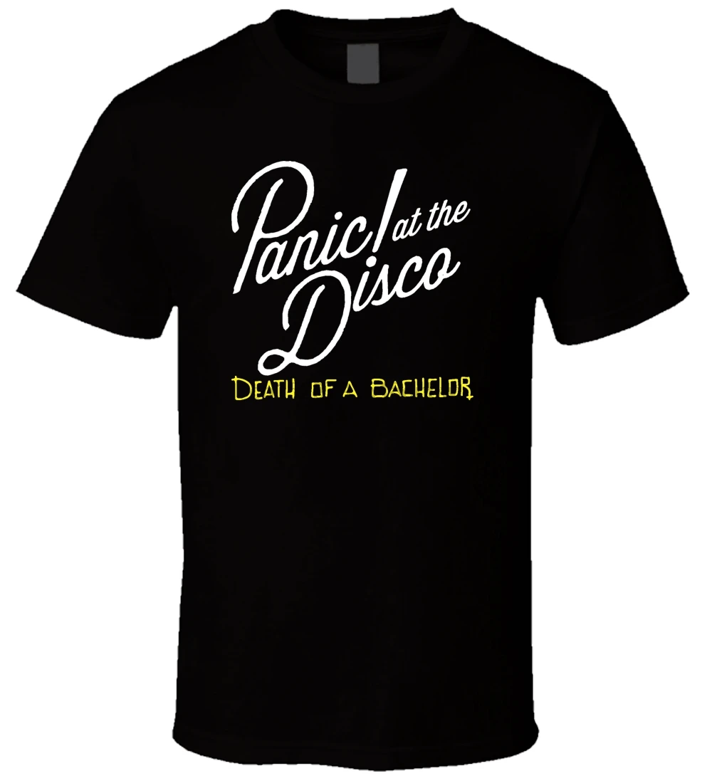 Panic! At The Disco Death of a Bachelor 1/новая футболка Летняя повседневная мужская высокое