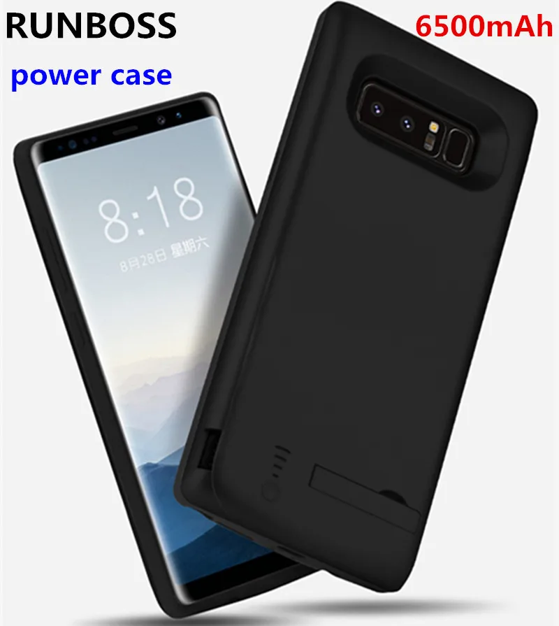 

Runboss 6500mAh Battery Case For Samsung Galaxy Note 8 Smart Power Charger Cover For Samsung Galaxy Note 8 Bracket Capa Fundas