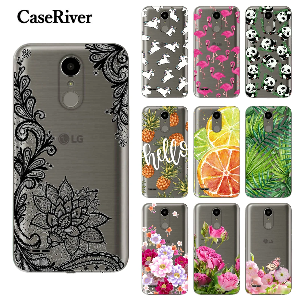 

CaseRiver Soft TPU Silicone Case FOR LG K10 2017 Cover Painting Patterned Fashion Back Protective Phone sFOR LG K10 2017 Case
