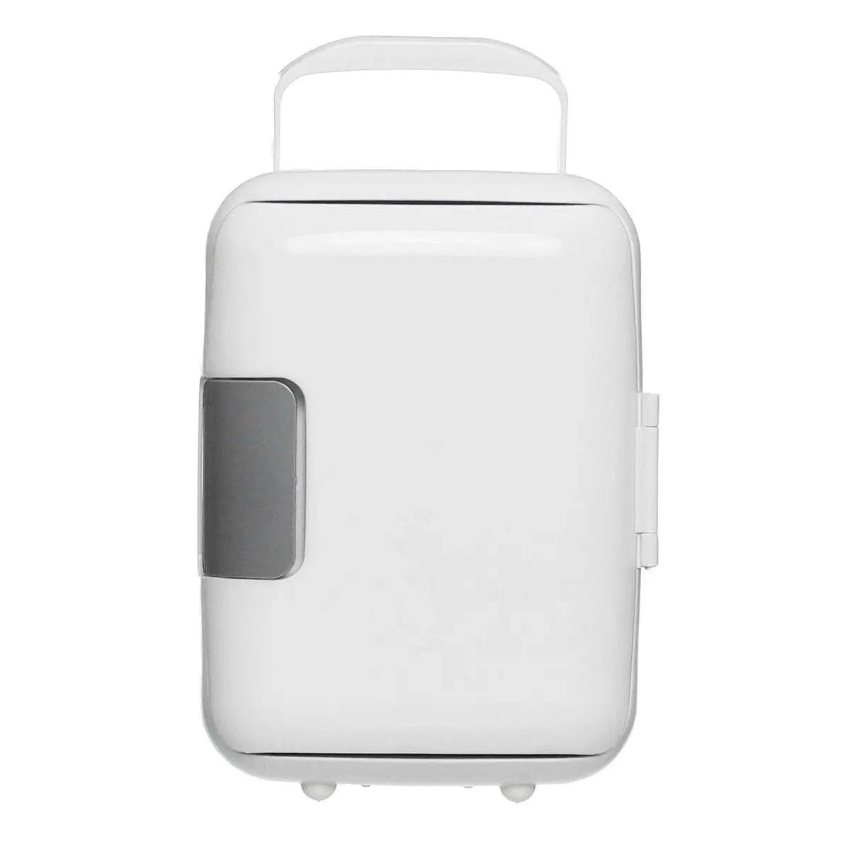 Белый DC 12 v AC220V охлаждение, отопление 60 W мини-морозильник Энергосбережение портативный 4L домашнего использования автомобиля холодильники коробка холодильник тихий низкий уровень шума - Цвет: Белый